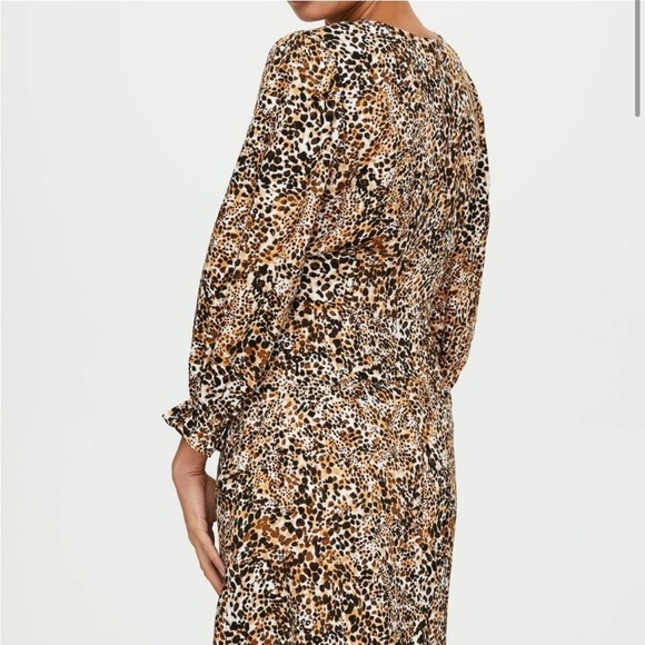 Wilfred Artizia Giselle Bison Leopard Dress - Picture 2 of 7